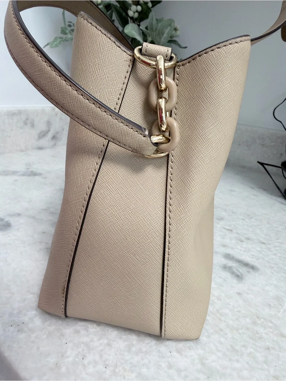 Michael Kors Sophia Shoulder Bag - Picture 7 of 9